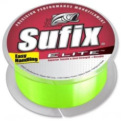 Outdoorsmen Pro Shop Sufix Elite Hi-Vis Yellow Monofilament Line
