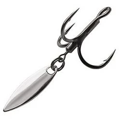 Outdoorsmen Pro Shop VMC Bladed Hybrid Treble - Black Nickel Terminal Tackle